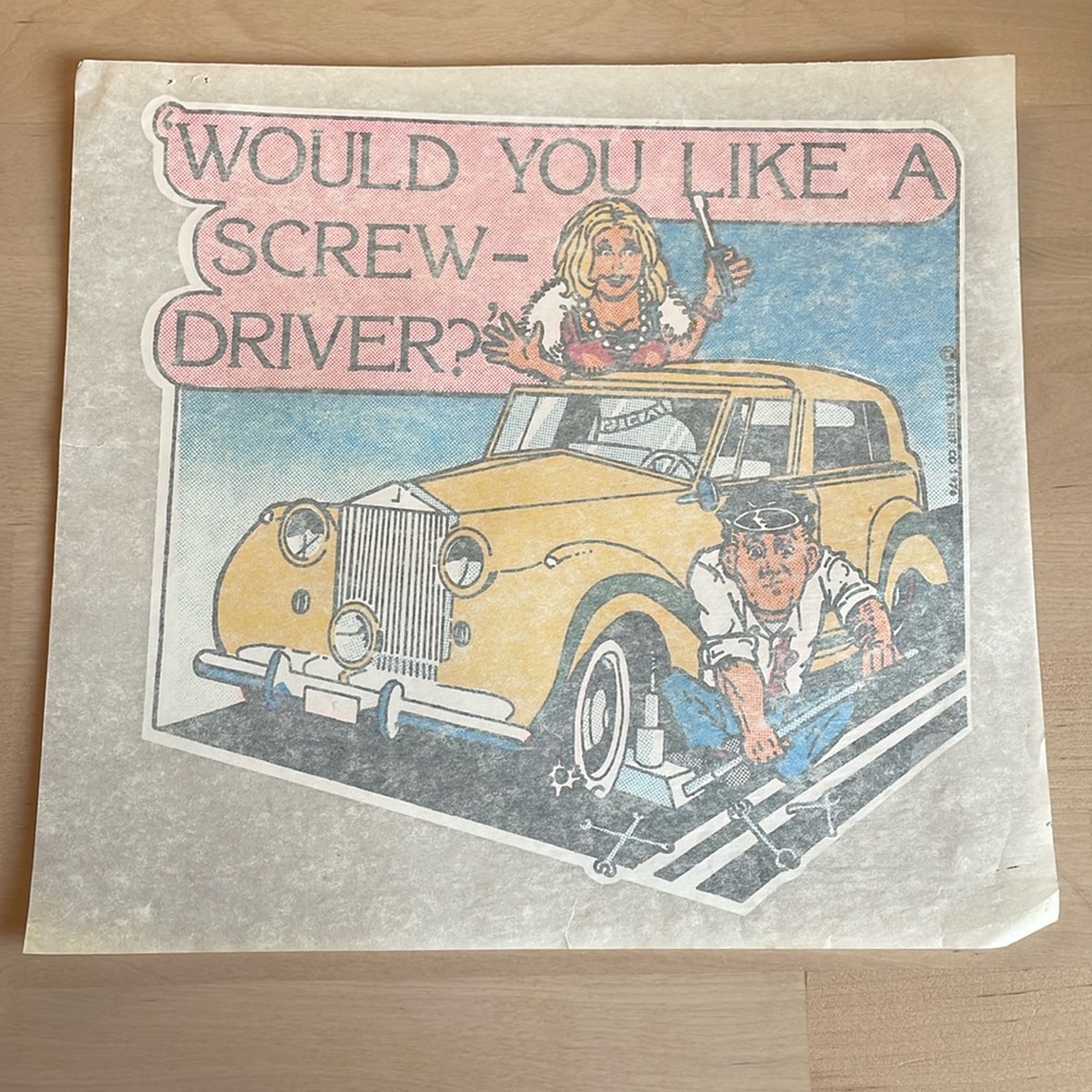 1976 Original‎ Tshirt Transfer